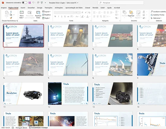 Templates PowerPoint Profissionais